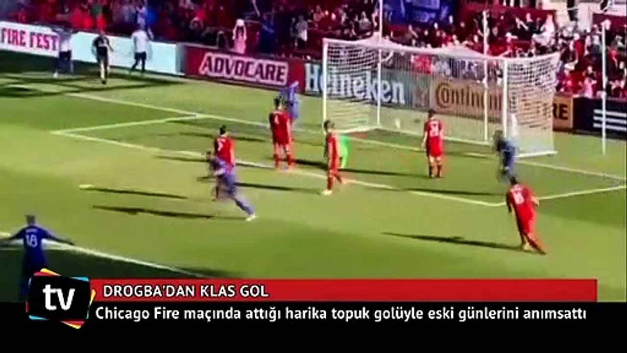 Drogba’dan klas gol!