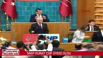 Sarp Kuray CHP üyesi oldu