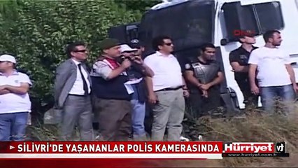 SİLİVRİ'DE YAŞANANLAR POLİS KAMERASINA YANSIDI