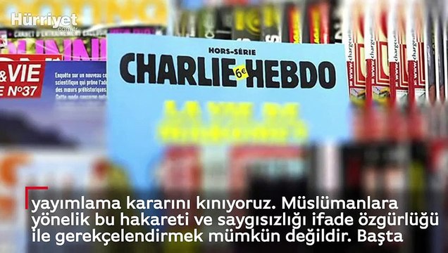 Son dakika haberler... Çok sert 'Charlie Hebdo' tepkisi... Dışişleri: Şiddetle kınıyoruz... Kabul edilemez