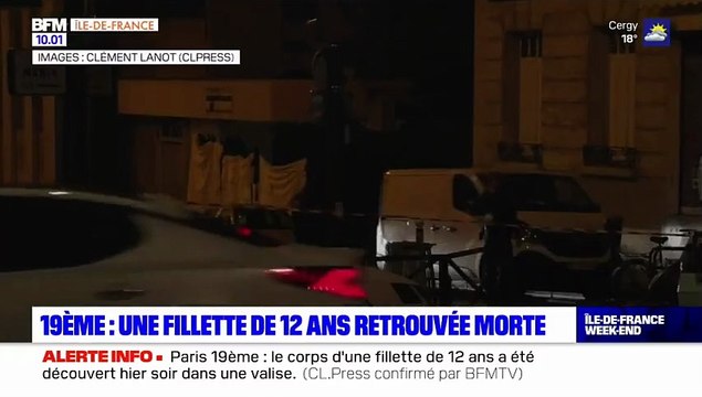 Paris : Le corps d'une fillette de 12 ans découvert recroquevillé dans une malle dans le 19e arrondissement