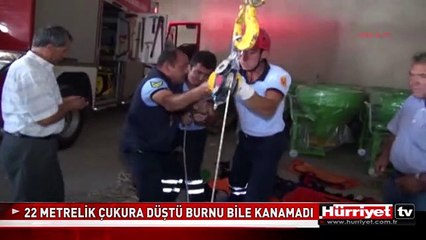 22 METREDEN BÖYLE ÇIKARDILAR
