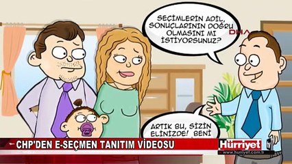 CHP'DEN E-SEÇMEN TANITIM VİDEOSU