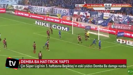 Demba Ba hat-trick yaptı, Çin'i salladı