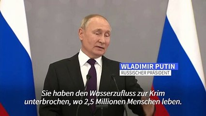 Putin: Wir wollen die Ukraine nicht vernichten