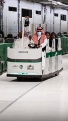 Locomotive facility for disabled and elderly pilgrims at Masjid al-Haram Makkah For Tawaf and Sae