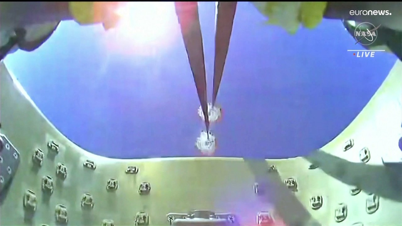 Italy's first woman astronaut lands safely back on Earth after a six-month ISS mission