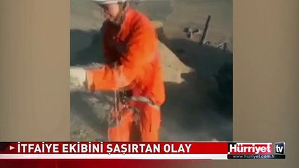 UYURGEZER ADAM 30 METRE YÜKSEKLİKTE BULUNDU