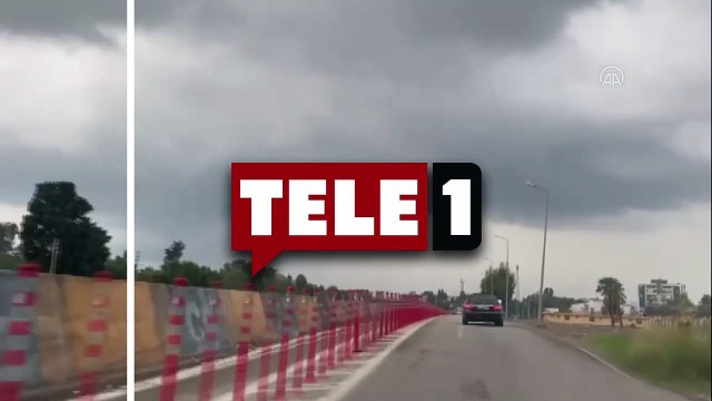 Körfezde oluşan hortumlar panik yarattı