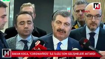 Sağlık Bakanı Fahrettin Koca'dan önemli coronavirüs açıklaması