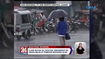 Ilang bayan sa Cagayan, nakaranas ng makulimlim at pabugso-bugsong ulan | 24 Oras Weekend
