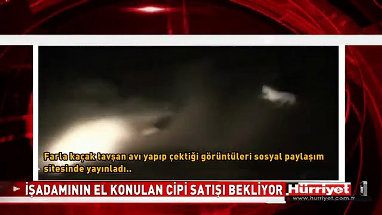 TAVŞAN UĞRUNA CİPİ ELDEN GİTTİ