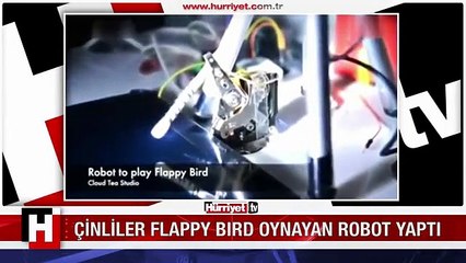 ÇİNLİLER FLAPPY BIRD OYNAYAN ROBOT YAPTI