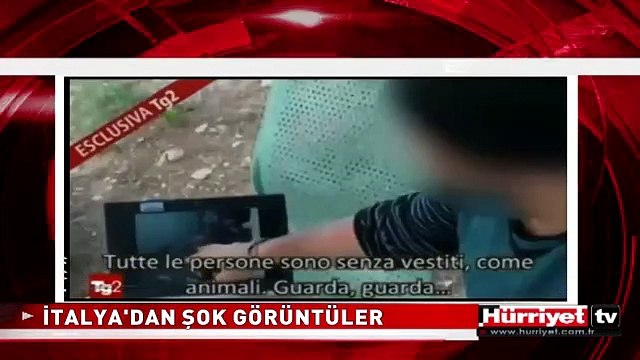 İTALYA’YA ÇIPLAK GÖÇMEN TEPKİSİ