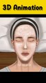 Face pimples asmr vedio 3D Animation