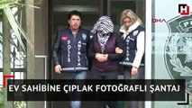 Ev sahibine çıplak fotoğraflı şantaj