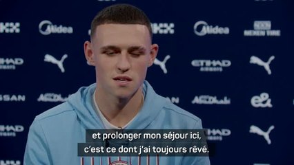 Man. City - Foden sur sa prolongation : "C'est un grand moment de fierté"