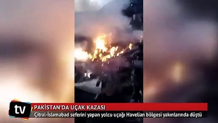 Pakistan'da yolcu uçağı düştü