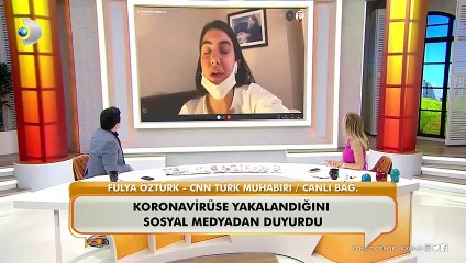 Download Video: Koronavirüse yakalanan CNN Türk muhabiri Fulya Öztürk, yaşadıklarını ilk kez canlı yayında anlattı