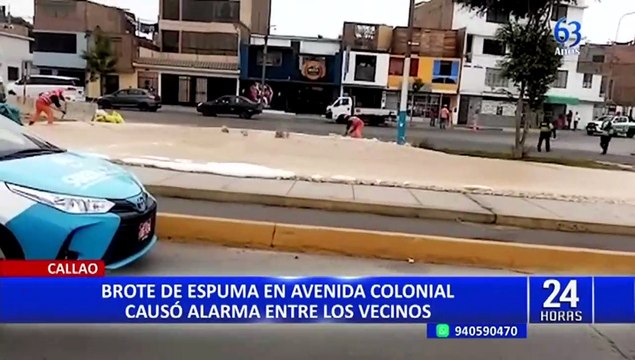 Callao: Vecinos preocupados por filtración de “químico” en obras del Metro de Lima