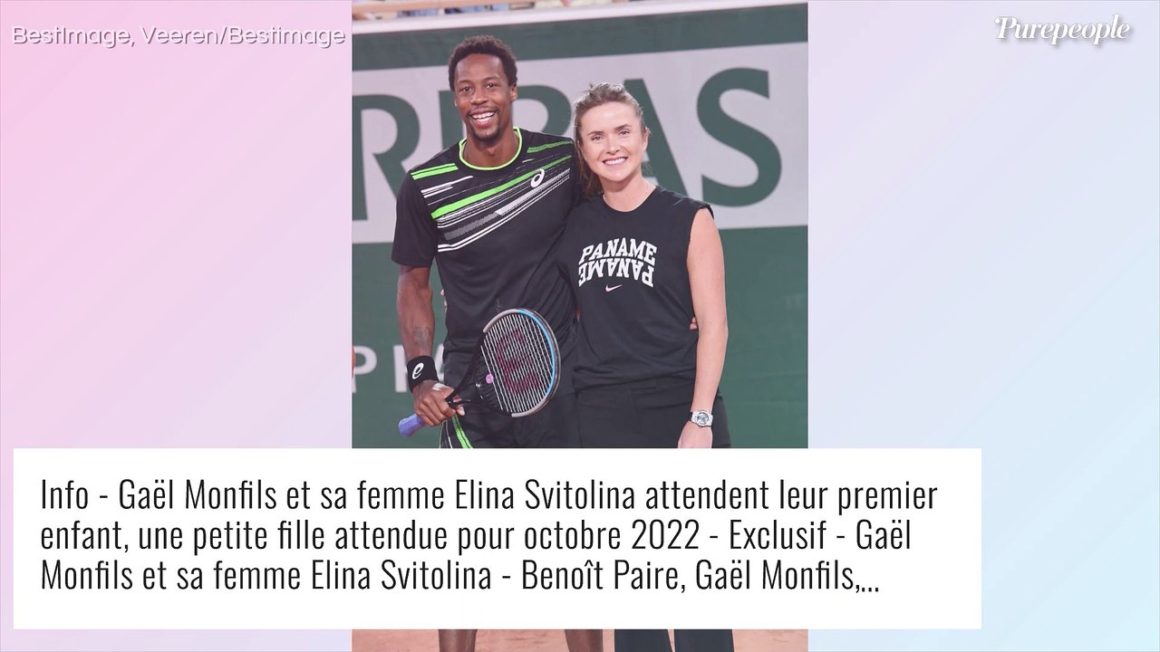 Gaël Monfils et Elina Svitolina parents : leur "princesse" a un prénom très original, une 1re photo dévoilée