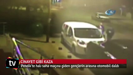 Cinayet gibi kaza, güvenlik kamerasına yansıdı