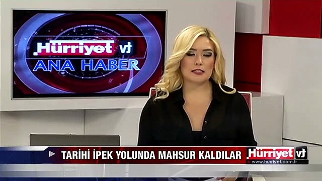 MAHSUR KALAN SOFÖR YAŞADIKLARINI HÜRRİYET TV'YE ANLATTI