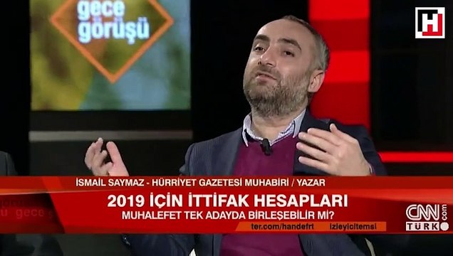 İsmail Saymaz: İYİ Parti - Saadet Partisi - DP ittifakı kısa sürede kurulabilir