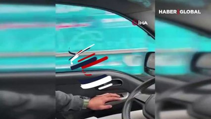 İstanbul'da hayrete düşüren görüntüler! Şoför şaşkınlığını gizleyemedi... İşte o anlar