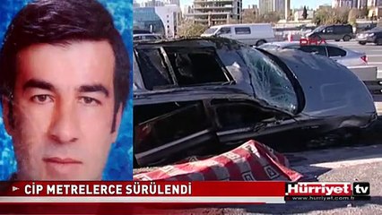 İSTANBUL'DA FECİ KAZA..!! KONTROLDEN ÇIKAN CİP TAKLA ATTI