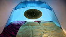 Suara Hujan Deras Disertai Petir Dalam Tenda  - Bikin Tidur Pulas Di Malam Hari