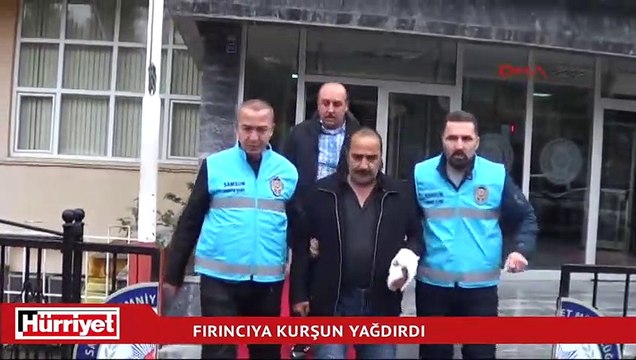 Eşini taciz ettiğini iddia ettiği fırıncıya kurşun yağdırdı