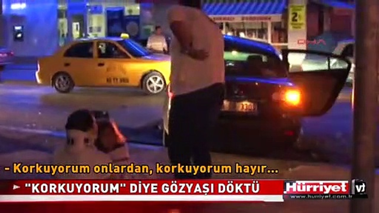 KORKUYORUM ONLARDAN DİYE BÖYLE AĞLADI