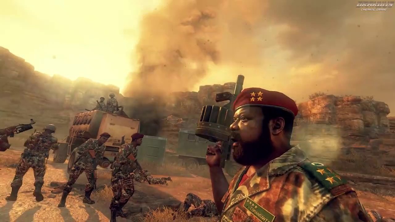 Angola Civil War 1986｜Rescue Frank Woods｜Call of Duty Black Ops 2｜8K