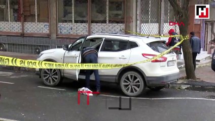 Gaziosmanpaşa'da cipe silahlı saldırı