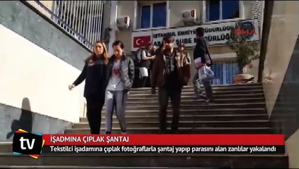 İşadamına çıplak şantaj