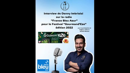 [14/10/22] Interview Audio de Denny pour la radio France Bleu Azur