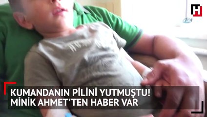 Minik Ahmet Eren yuttuğu pilden kurtuldu, herkes rahat bir nefes aldı