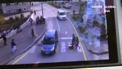 Yaya geçidinde yol vermedi, cezayı yedi... “Drone'u görseydim yol verirdim”