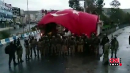 Cizre'de mehter marşlı GBT kontrolü!