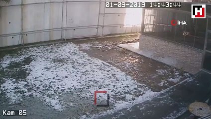 İstinat duvarı böyle çöktü