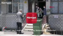 Son dakika haber... Kayseri'de 5 binada 'koronavirüs' karantinası