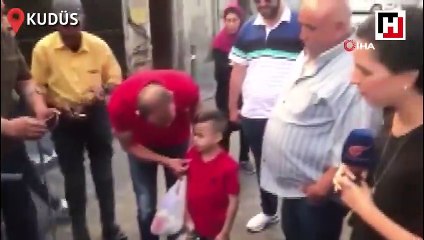 İsrail ordusu 4 yaşındaki Filistinli çocuğu sorguya çağırdı