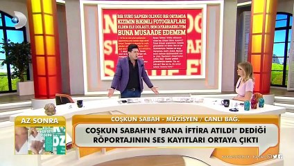 Coşkun Sabah'ın ses kaydı yayınlandı