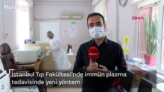 İstanbul Tıp Fakültesi'nde immün plazma tedavisinde yeni yöntem! Virüsler böyle arındırılıyor
