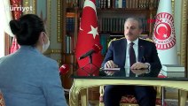 TBMM Başkanı Mustafa Şentop, DHA'ya özel açıklamada bulundu