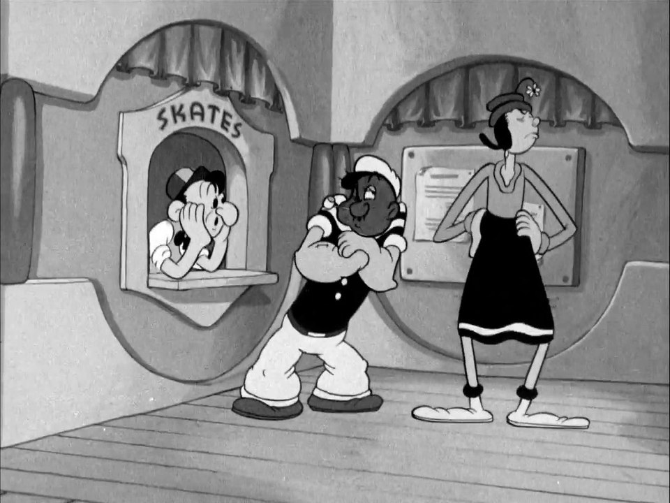 Popeye - A Date To Skate (1938) - video Dailymotion