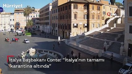 İtalya’nın tamamı karantina altında