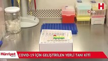 Covid-19 virüsü için yerli tanı kiti