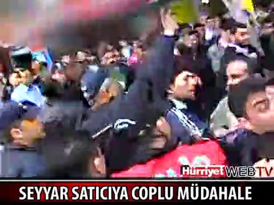 SEYYAR SATICIYA COPLU BİBER GAZLI MÜDAHALE